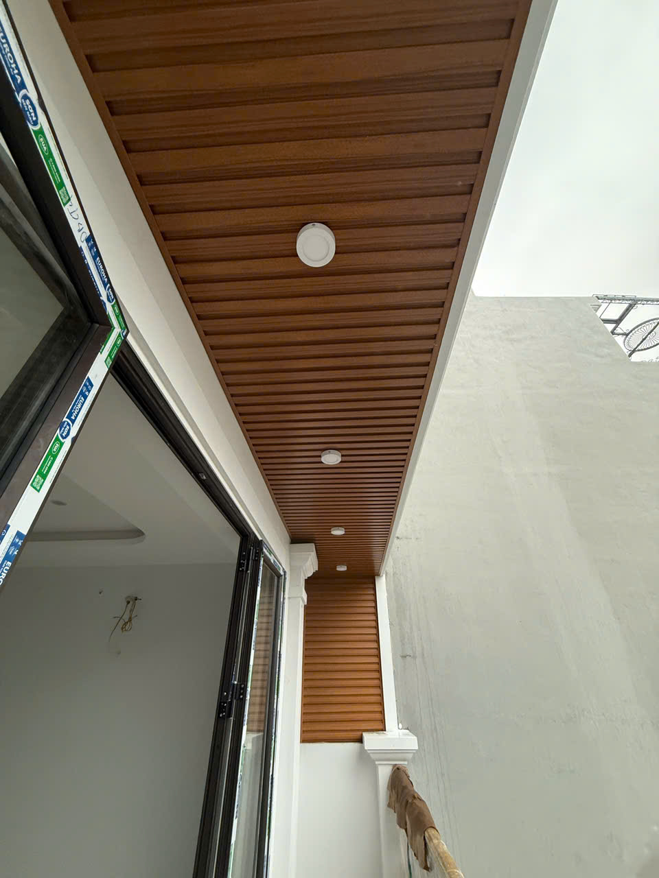 Công trình trần nhôm lam sóng tai Hoàng mai - Hà Nội