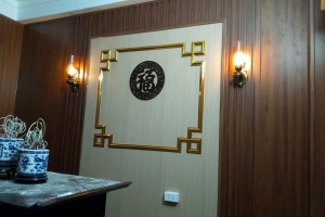 Công trình thi công ốp phòng thờ trang nghiêm, bền đẹp theo thời gian