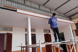 HÔ BIẾN NHÀ CŨ THÀNH NHÀ MỚI VỚI TẤM ỐP NHỰA PVC!