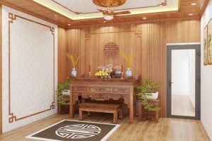 TOP những mẫu ốp phòng thờ đẹp – trang trọng – hợp phong thủy